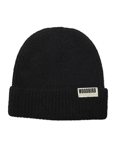 Woodbird - WBYeti Plated Beanie - Black